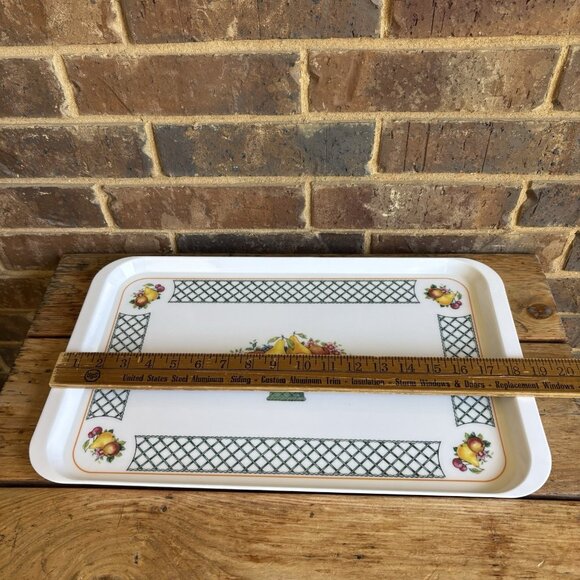 Villeroy & Boch Basket Plastic Melamine Serving Tray Made In Italy 11.5"x18.75" - Picture 4 of 5